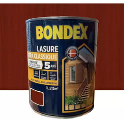Lasure Bondex Ultra Classique Fongicide 5 ans Acajou 1 l