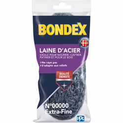 Polit le marbre Nettoie les métaux Atténue les taches Prêt à l'emploi Laine d'acier qualité ébéniste extra-fine. Idéale pour  ...
