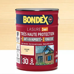 BONDEX Lasure Très Haute Protection 8 ans Incolore 5 L