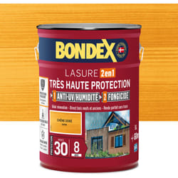 Bondex - Lasure Très Haute Protection - 5L - Chêne Doré