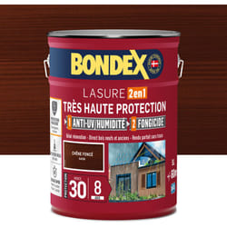 Bondex - Lasure Très Haute Protection Satin 8 ans Finition: Satiné - Couleur: Chêne foncé - Conditionnement: 5L