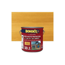 Bondex - Lasure Très Haute Protection Satin 8 ans Finition: Satiné - Couleur: Chêne clair - Conditionnement: 2.5L