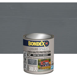 Bondex - Lasure Opaque Très Haute Protection 8 ans - 1L - Gris Granit ral 7040 - Satin