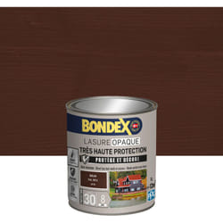 Bondex - Lasure Opaque Très Haute Protection 8 ans - 1L - Brun ral 8011 - Satin