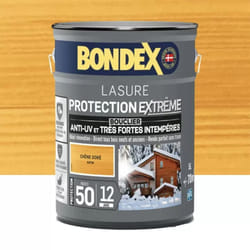 Lasure BONDEX Protection Extrême 12 ans Chêne doré 5 L