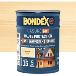 Bondex - Lasure 2 en 1 Haute Protection - 5L - Incolore