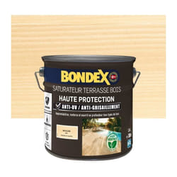Bondex - Saturateur Terrasse Bois Haute Protection - Mat - 2,5L - Incolore