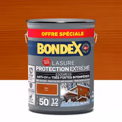 Bondex - Lasure Protection Extrême 12 ans Teck 6 l