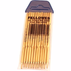 Fellowes 0910301, Bleu, Or, Polypropylène (PP), Stylo à bille, Ampoule, 12 pièce(s)