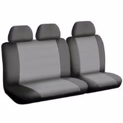 Housse compatible avec Peugeot Expert Citroen Jumpy Fiat Scudo ap107 gris