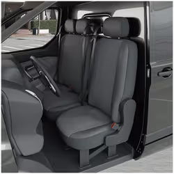 Fabriqué sur-mesure pour PEUGEOT Bipper / CITROEN Nemo / FIAT Fiorino (Dès 04/2008) 2 sièges, NE CONVIENT PAS aux véhicules f ...