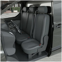 DBS - Housse siège Auto / Utilitaire - Sur Mesure pour renault Master / opel Movano (Dès 05/2010) 3 sièges