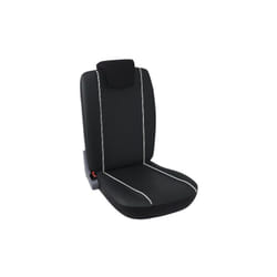 DBS - Housse de siège conducteur - Utilitaire - Simili Cuir - Siège conducteur - Noir - Universelles - Lavable