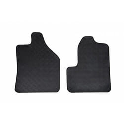 DBS - Tapis de voiture utilitaire - Sur Mesure pour ford Transit Connect (De 04/2009 à 09/2013) - 2 pièces - Tapis de sol antidérapant pour