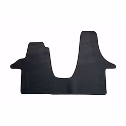 1 pièce : 1 tapis pour l'avant Caoutchouc noir Contour : Ganse en textile noire Système breveté AUTOGRIP Antidérapant sous le ...