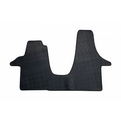 DBS - Tapis de voiture utilitaire - Sur Mesure pour volkswagen Transporter (Dès 09/2009) - 1 pièce - Tapis de sol antidérapant pour utilitaire