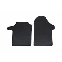 DBS - Tapis de voiture utilitaire - Sur Mesure pour mercedes Vito (Dès 05/2014) - 2 pièces - Tapis de sol antidérapant pour utilitaire - Souple