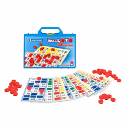 Dujardin Jeu De Loto 48 Cartons, Jeu de cartes, Jeu de chance, 6 an(s), Jeu familial
