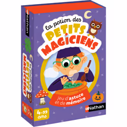 Nathan La potion des petits magiciens, Jeu de cartes, Famille, 4 an(s), 15 min