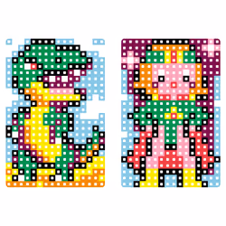 CLIC'educ Pixels, 675 pièce(s), 6 an(s), Garçon/Fille, Enfant, Multicolore, 9 an(s)