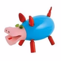 Tirelire - DUJARDIN - Le Cochon Qui Rit - Bleu - Mixte - A partir de 3 ans
