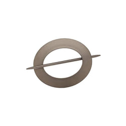 Acto - 1 Embrasse pvc Ovale - Brossé Verni