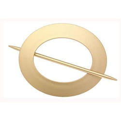 Acto - 1 Embrasse pvc Ovale - Doré Mat