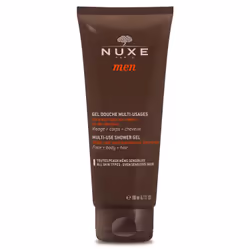 NUXE Men, Gel douche, 200 ml, Adultes, Hommes, Corps et cheveux, Tous types de peau