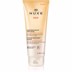 Après une exposition au soleil, n’oubliez pas de prendre soin de votre peau. Le shampoing après-soleil corps et cheveux Nuxe  ...