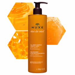 NUXE Rêve de miel 400 ml Gel douche Unisexe Corps et visage Noix de coco, Miel - Vue supplémentaire 2