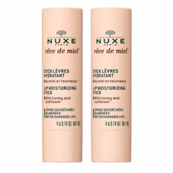 NUXE 3264680012877, Beaume pour les lèvres, Incolore, Unisexe, Tous types de peau, Huile de macadamia, Beurre de karité, Hydr ...
