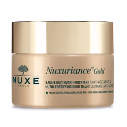 NUXE Baume Nuit Nutri-Fortifiant Nuxuriance® Gold, Crème de nuit, Femmes, Crème anti-âge, Peau sèche, Visage, Anti-âge, Nourr ...