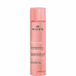 NUXE Lotion Peeling Éclat, Very Rose 150 ml, Lotion, Femmes, Lissage, Tous types de peau, 150 ml, Flacon pompe