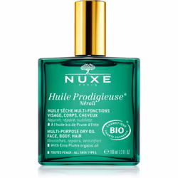 Huile de sésame et de prune d’Ente pour une peau nourrie et des cheveux brillants.
