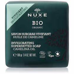 Le savon solide Nuxe Bio Organic est un produit qui assure une hygiène de haute qualité. Il lave efficacement et élimine tout ...