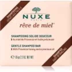 Aujourd’hui, chaque geste compte pour l’environnement. Le shampoing solide Nuxe Rêve de Miel possède les mêmes effets qu’un p ...