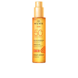 Nuxe Sun huile bronzante visage et corps SPF50 150 ml