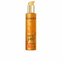 Nuxe Sun huile bronzante dorée visage et corps SPF30 150 ml