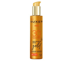 Nuxe Sun huile bronzante dorée visage et corps SPF30 150 ml
