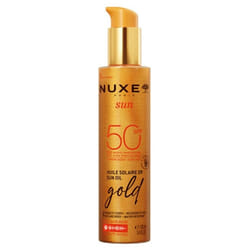 Nuxe Sun Huile Solaire Or Visage et Corps Gold SPF50 150 ml