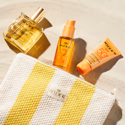 Nuxe Sun Huile Bronzante Visage Et Corps Spf 50 Coffret 4 pièces