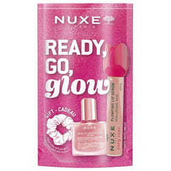 Nuxe Very rose Sérum Lèvres Repulpant 8 ml + Huile Prodigieuse Or Florale 10 ml + un Chouchou Offert