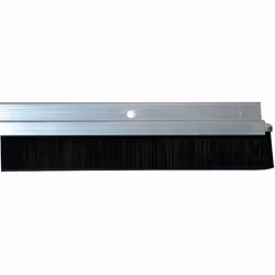 MISTRAL - Bas de porte vis alu brossé 93cm