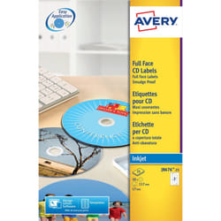 Avery J8676 étiquette à imprimer Blanc Imprimante d'étiquette adhésive