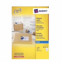 Avery J8165-100 étiquette d'adresse Blanc Etiquette auto-adhésive - Vue supplémentaire 2