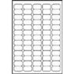Avery White Mini Label - Inkjet - J8651 Blanc