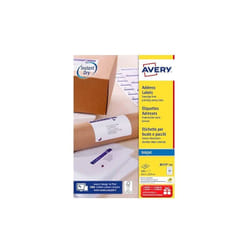 Avery - Etiquettes adresses jet d'encre 63,5 x 33,9 mm J8159-100 - Boîte de 2400