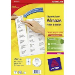 Avery Étiquettes Laser - 640 pcs