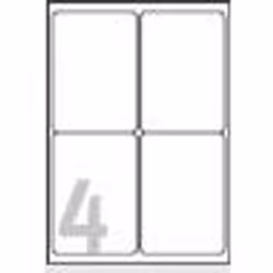 Avery White Address Label - Inkjet - J8169, Blanc, 99.1 x 139mm, 40 feuilles