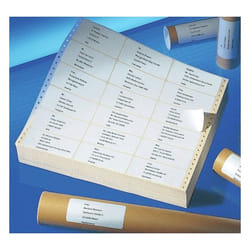 Avery T4811-500 étiquette auto-collante Rectangle Permanent Blanc 3000 pièce(s)